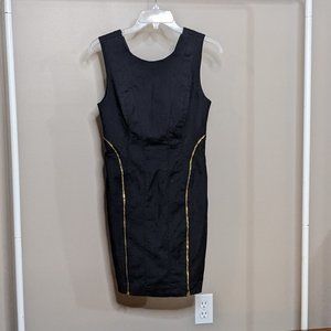 Bebe Black Zipper Dress